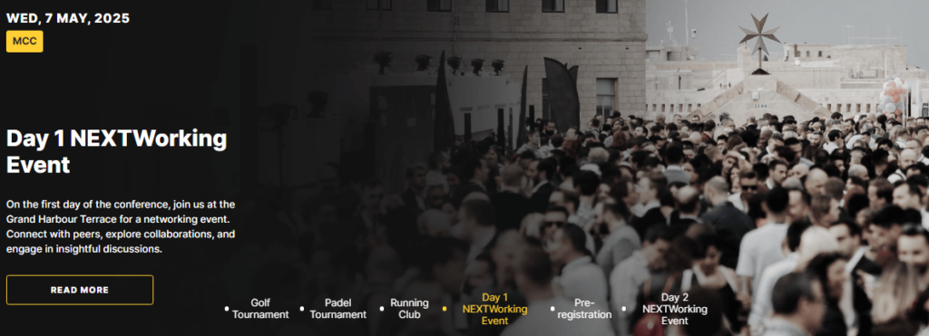NEXT Summit Valletta Day 1 NEXTWorking Event
