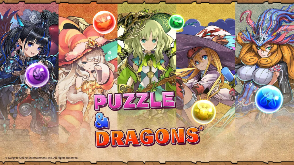 Игра с механикой гача Puzzle & Dragons