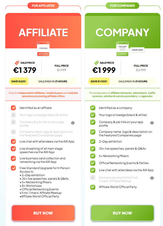 alt Билеты на Affiliate World Europe 2025