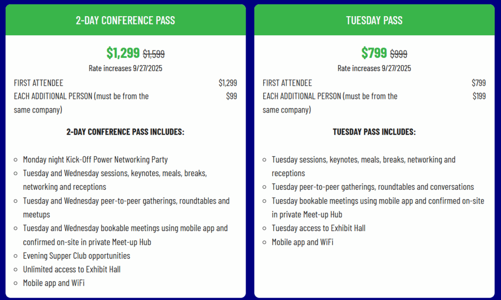 Билеты на LeadsCon Connect