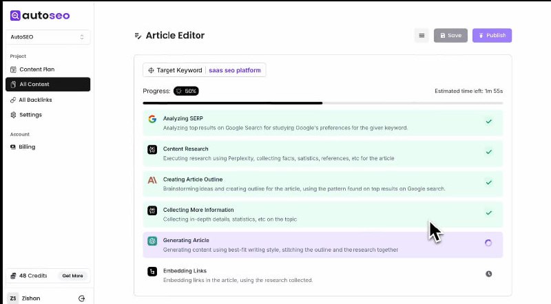 Наткнулся на занятный кейс, а именно по продаже https://autoseo.io/ на acquire.com. Два…