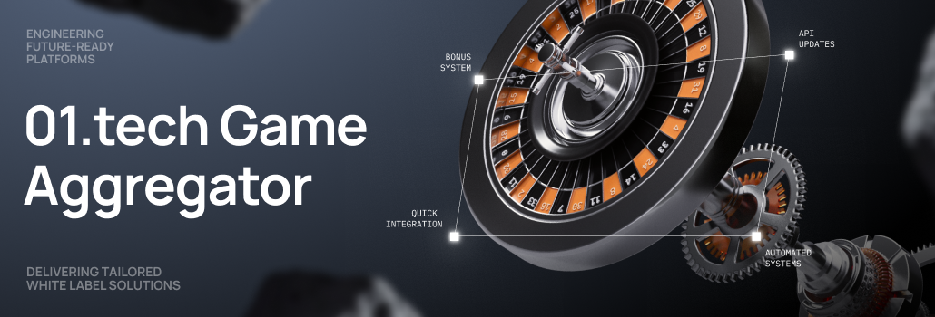 01.tech запускает игровой агрегатор нового поколения для iGaming-проектов