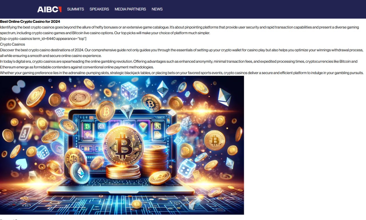 На детище SiGMA Group — криптовалютные казино с поломанной версткой
