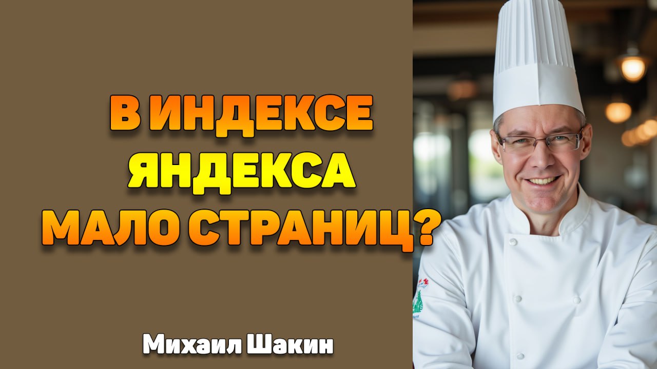 🤔 Что делать, если в индексе Яндекса мало страниц? В чем может…