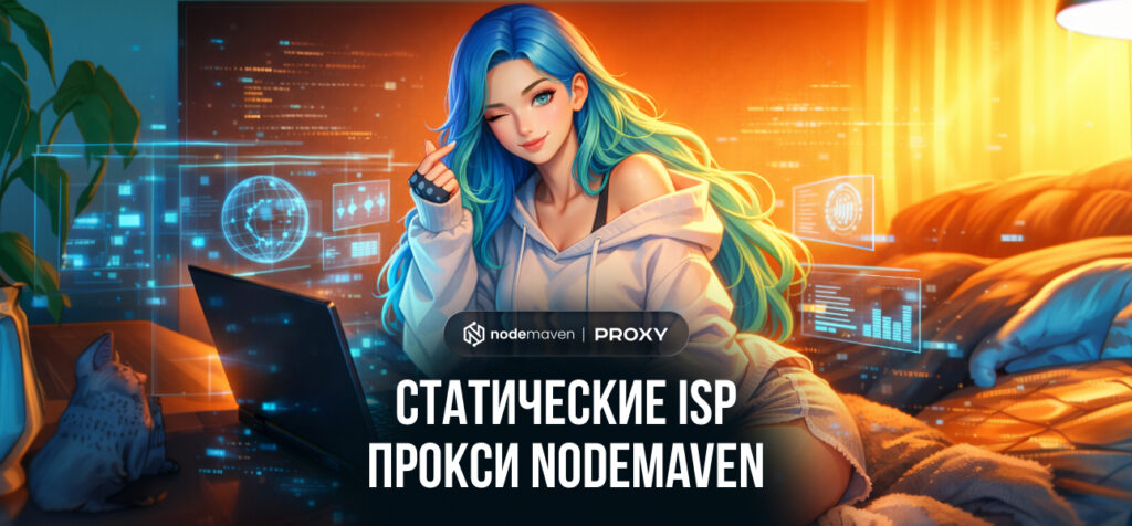 Статические ISP-прокси NodeMaven: стабильный трафик для рекламных экосистем без блокировок