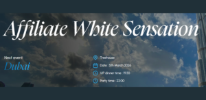 Affiliate White Sensation: Dubai 2026