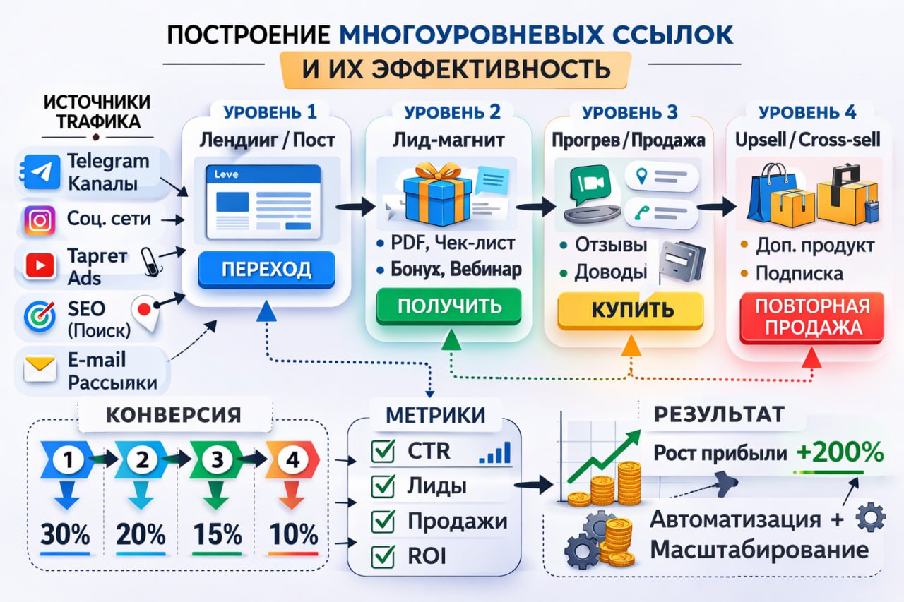 Многоуровневый линкбилдинг (Tiered Link Building) до сих пор остаётся одной из самых…