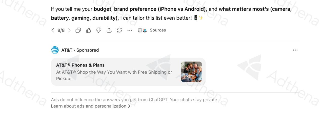 Первые примеры рекламы в ChatGPTИсследователи из Adthena нашли реальные примеры объявлений, их…