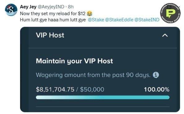 👀 VIP-игроки Stake жалуются на мизерные бонусы оператораКрупное крипто-казино снова сталкивается с…