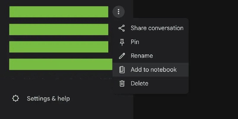 📦 Google добавила в Gemini «Блокноты» — папки для организации чатов и…