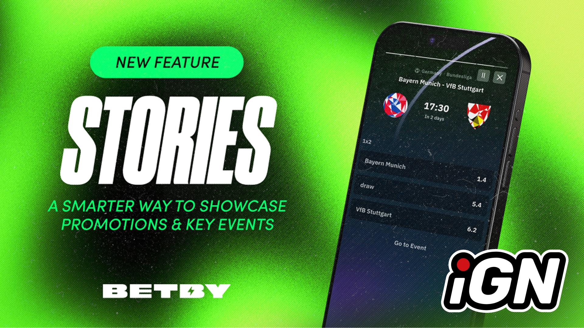 🆕⭕️ Компания BETBY представила в своём спортсбуке формат сторис, через который операторы…