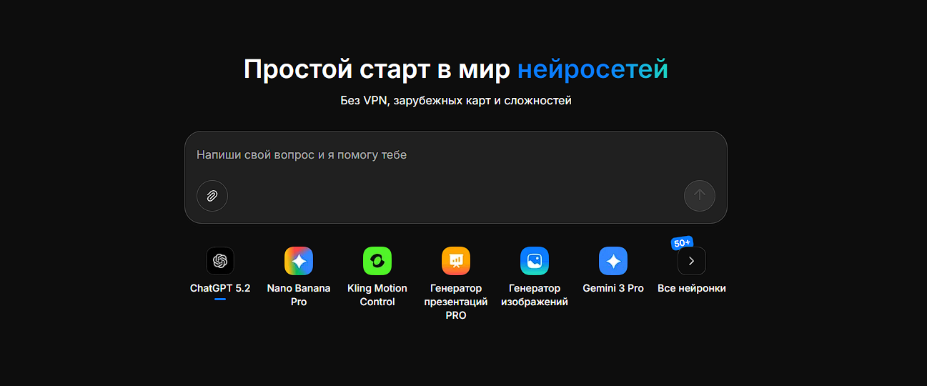 Агрегатор нейросетей 2026 Study24