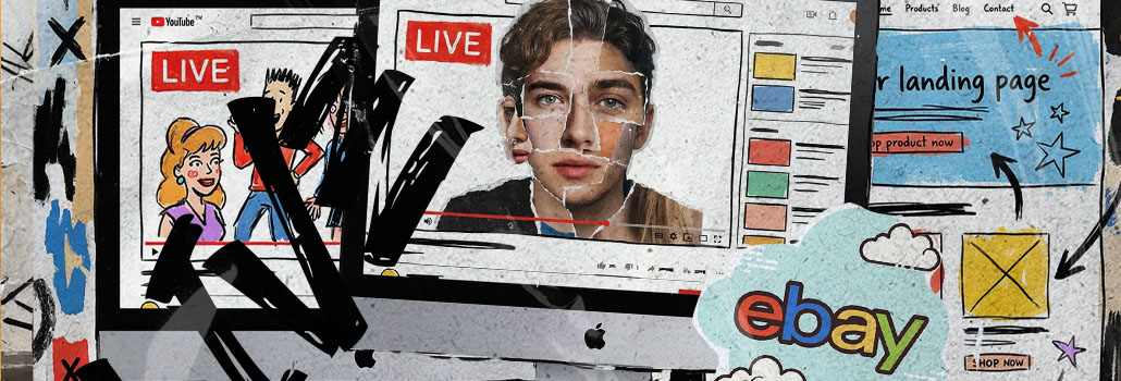 От статичного лендинга к прямому эфиру: eBay встраивает партнерку в live-коммерцию