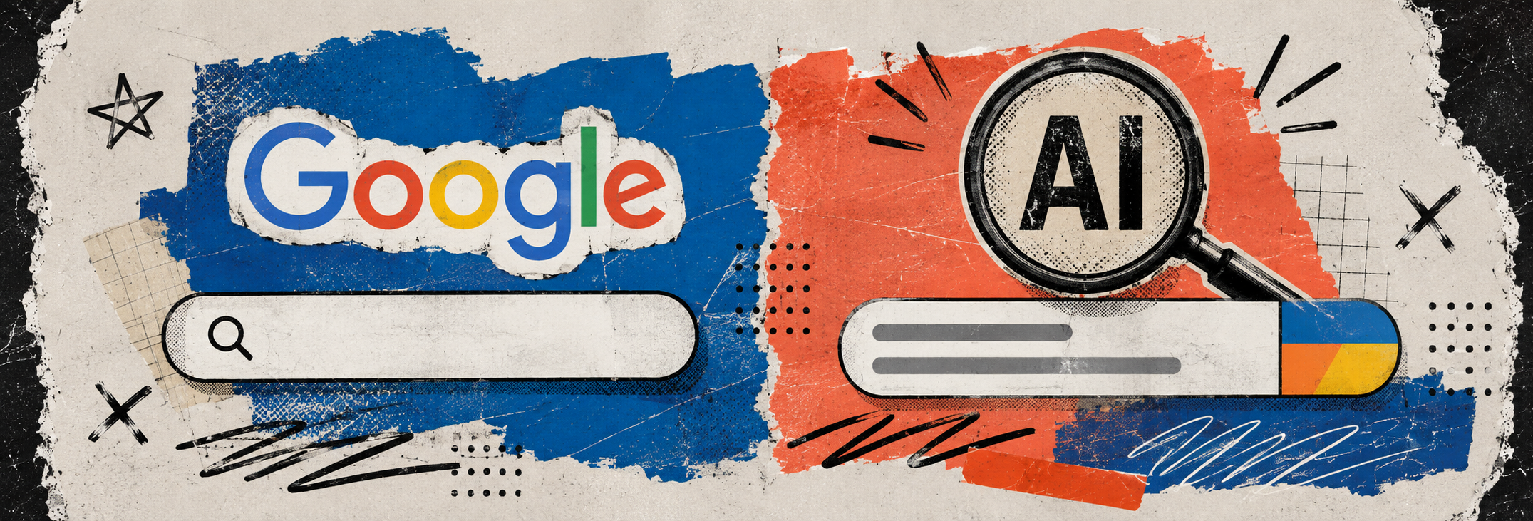 Google тестирует главную страницу с ИИ-ярлыками вместо кнопки поиска