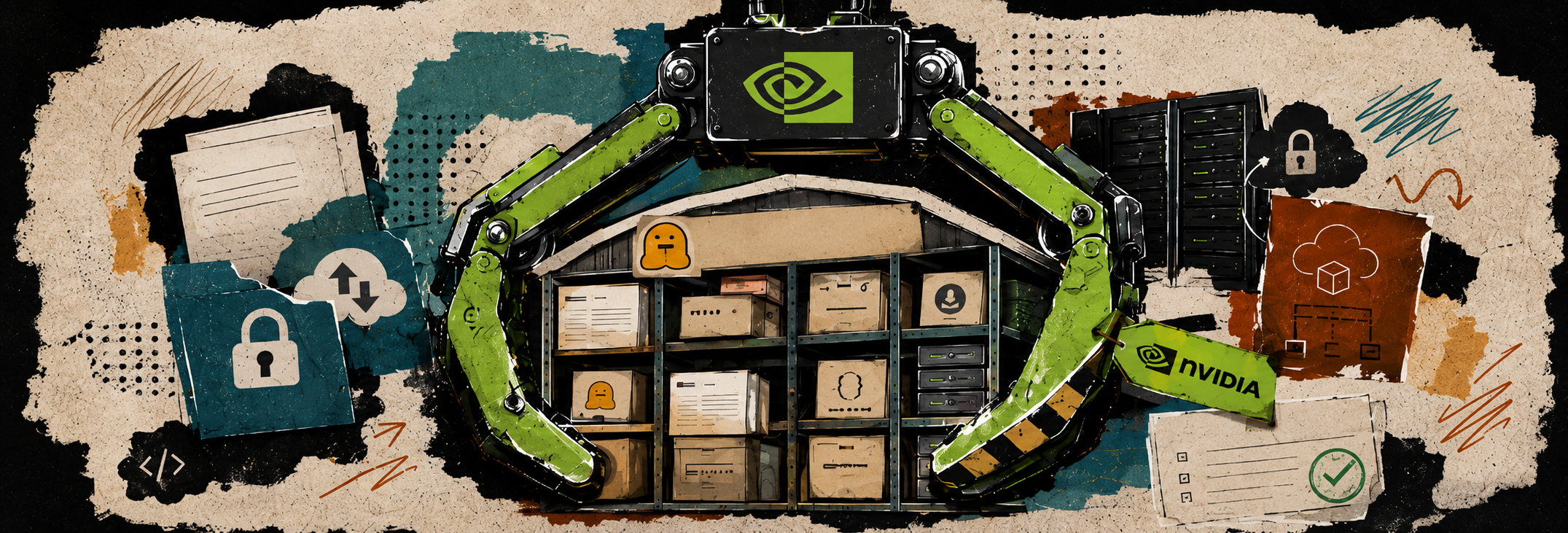 Nvidia забирает себе главный склад открытых моделей