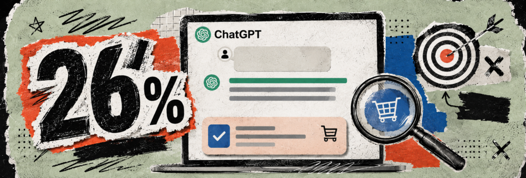 Исследование SE Ranking: реклама в ChatGPT появляется на 26% коммерческих запросов