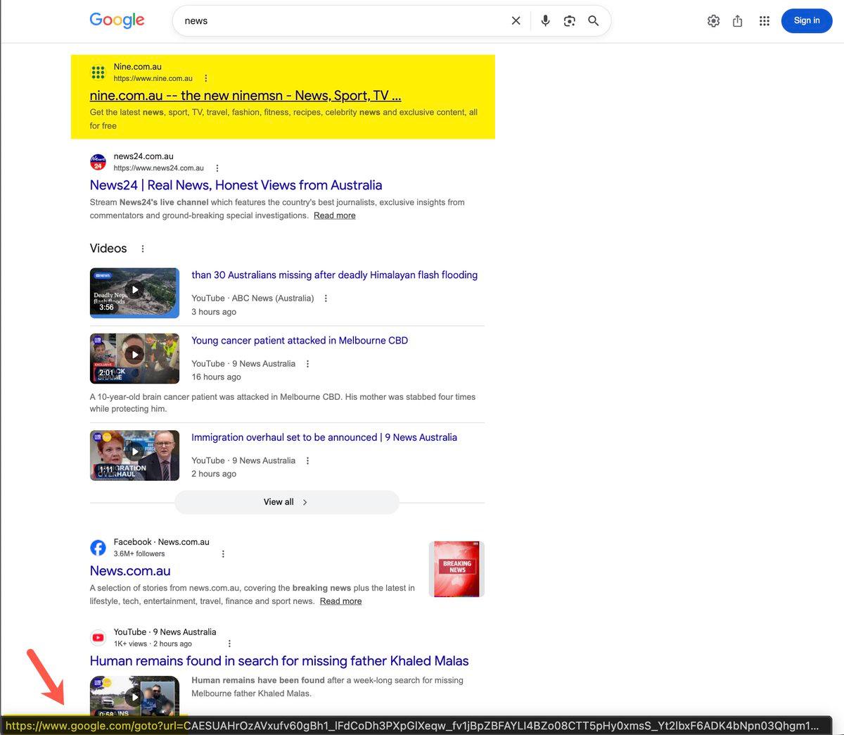 Google скрыл прямые URL в ссылках поисковой выдачи Ранее это встречалось в…