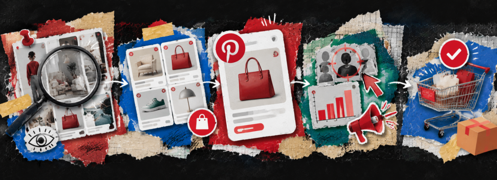 Pinterest выпустил руководство по шопинг-кампаниям и разложил их на четыре шага