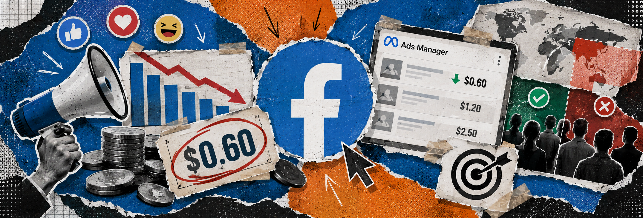 Клик за 60 центов: Facebook подешевел, но не для всех