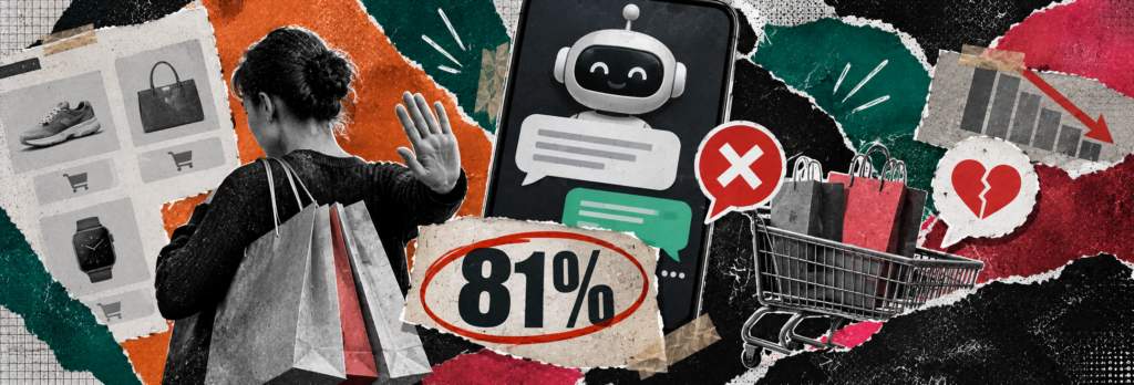 81% покупателей отказались от покупки после ответа чатбота