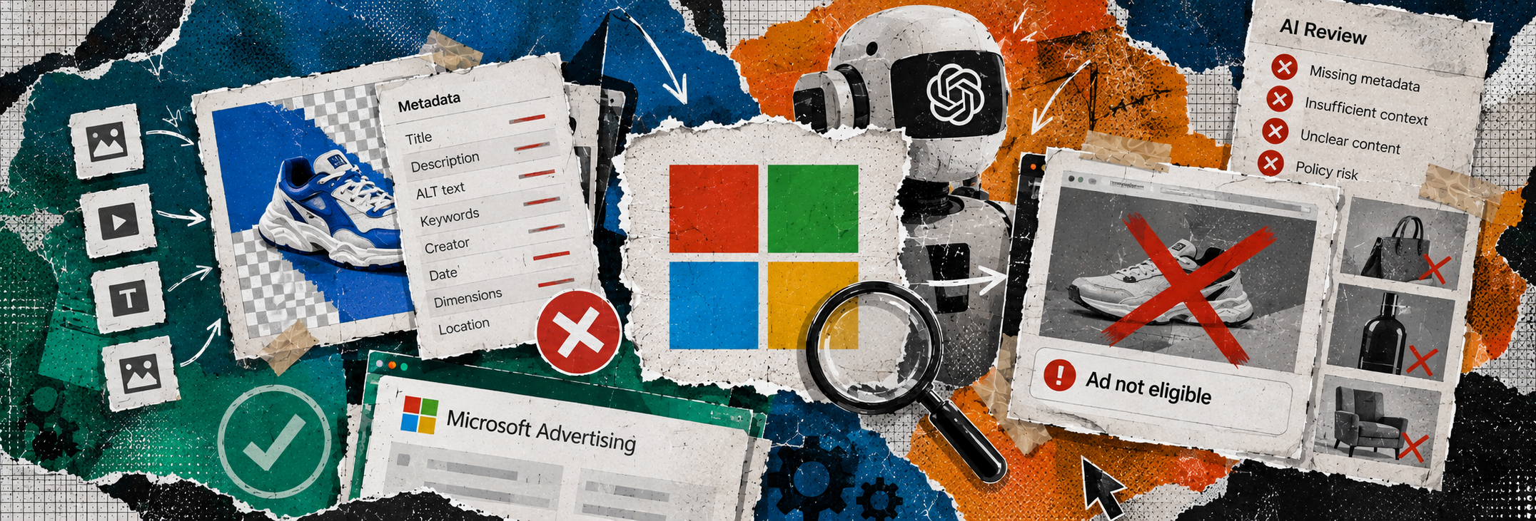Срезал метаданные — потерял объявление: Microsoft взялся за ИИ-креативы
