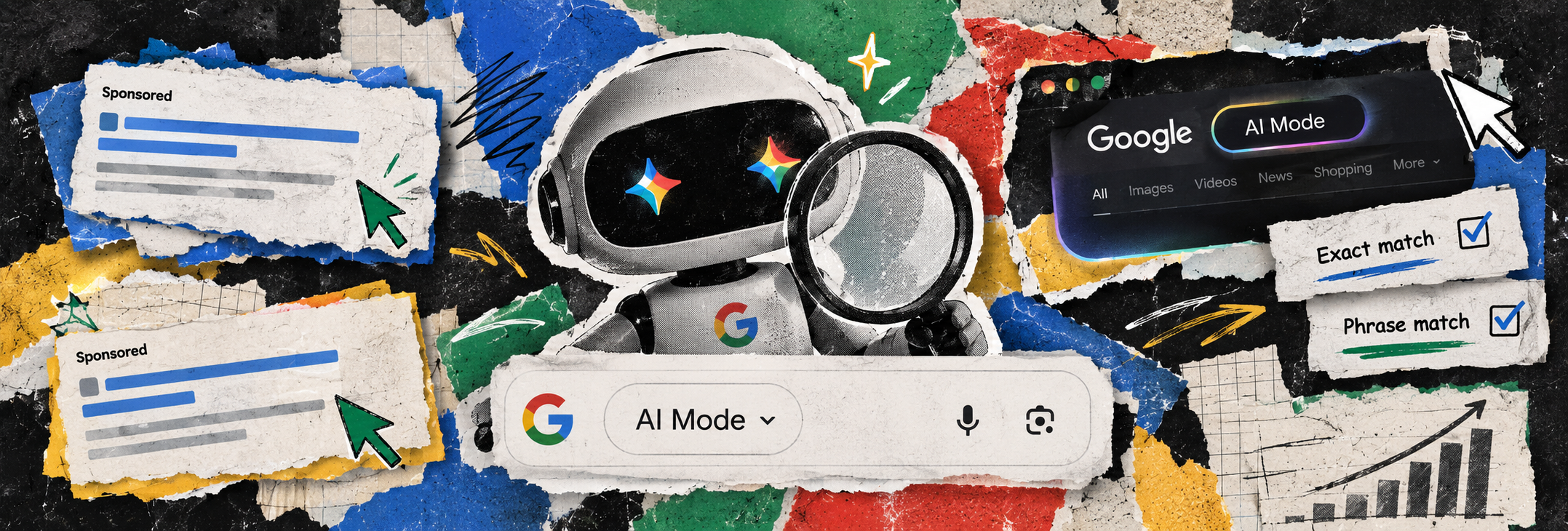 Google начал показывать в AI Mode объявления по точным и фразовым ключам