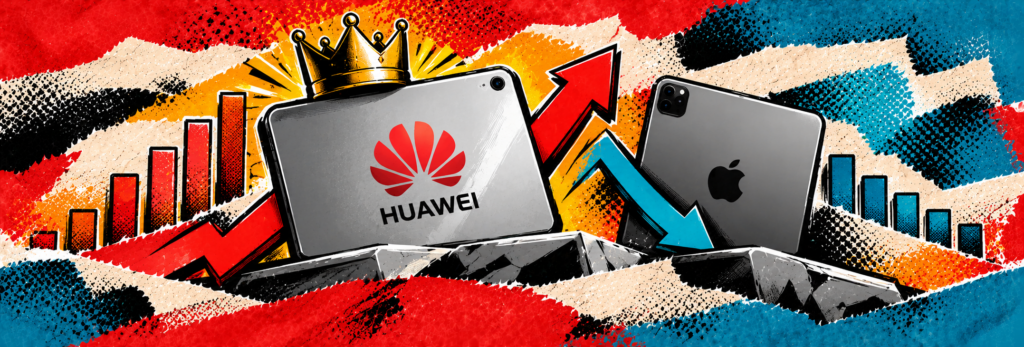 Huawei впервые обошел Apple по продажам планшетов в России: что показали данные за девять месяцев
