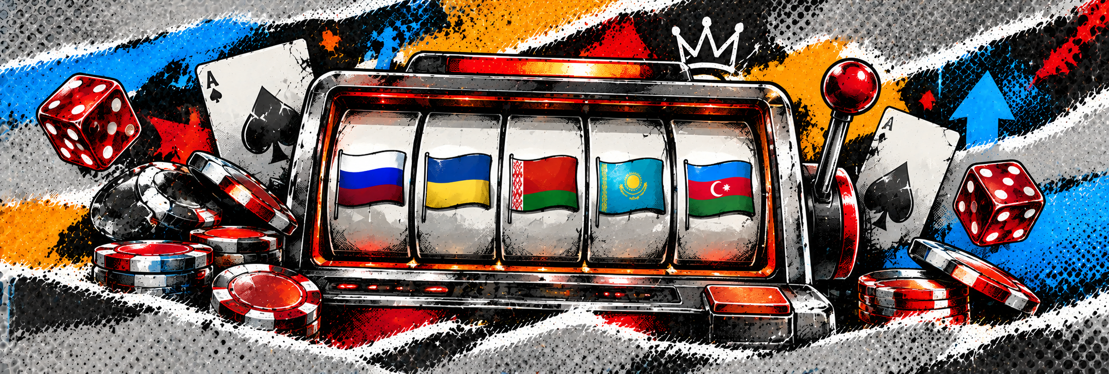 Гемблинг в СНГ: Россия, Украина, Беларусь, Казахстан, Азербайджан