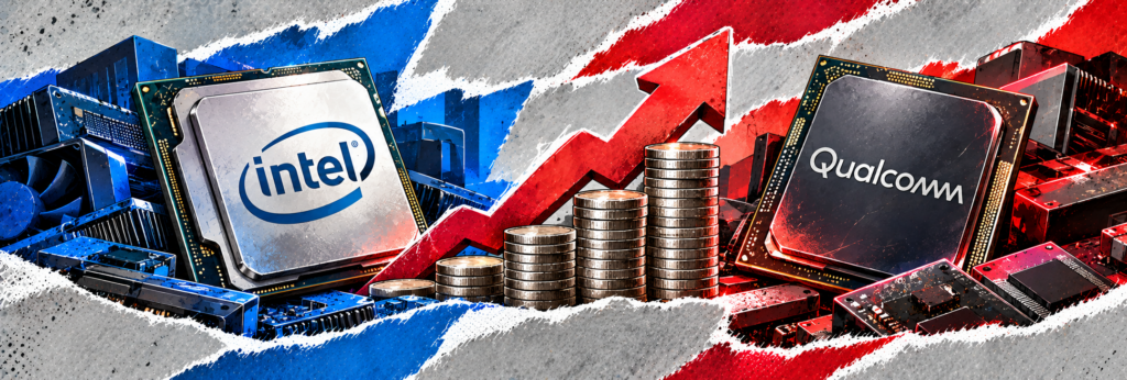 Intel подняла цены на процессоры для ПК до 20%, Qualcomm — на 10%: что подорожало и почему
