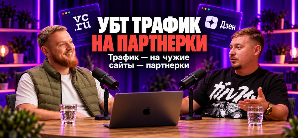 УБТ трафик на партнерки: как получать трафик со статей на VC.RU и Дзене