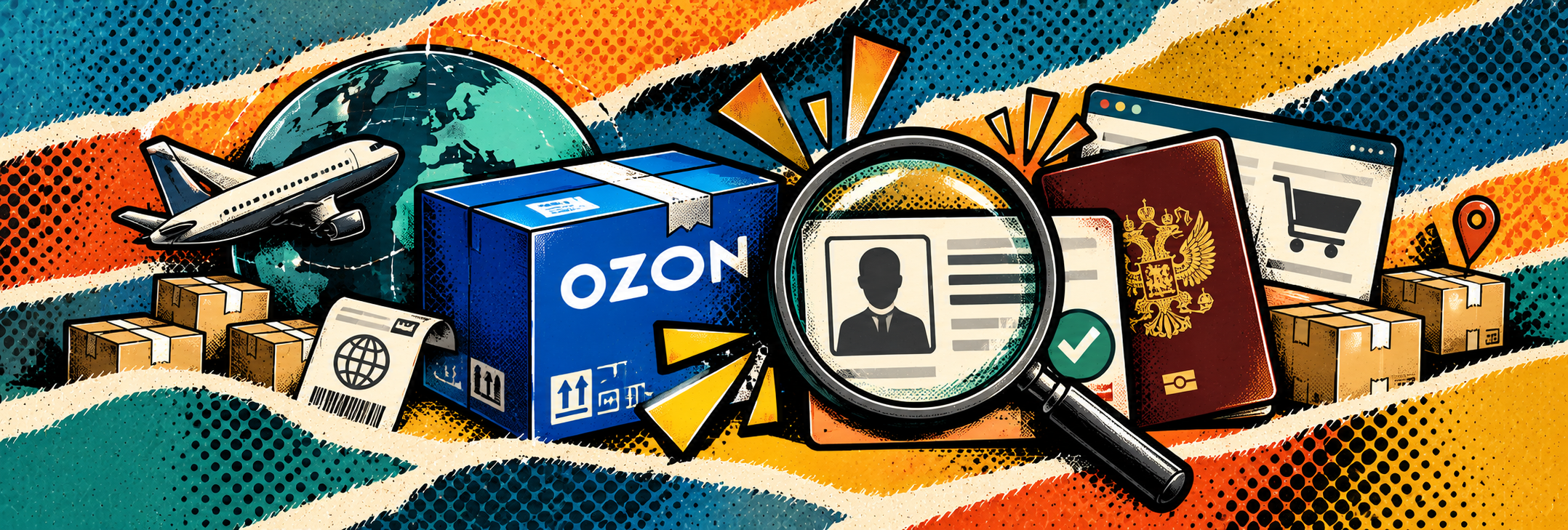 Ozon предложил разрешить маркетплейсам сверять паспортные данные покупателей при заказах из-за рубежа