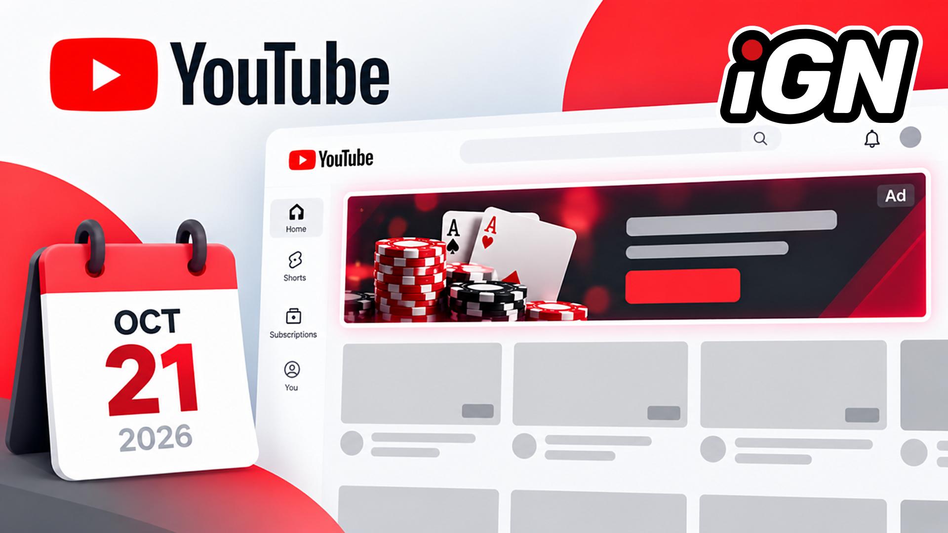 📺📹 YouTube с 21 октября разрешат рекламу онлайн-гемблинга в Masthead, премиальном формате…