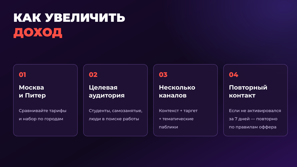 Как увеличить доход на партнерке Яндекс Еды