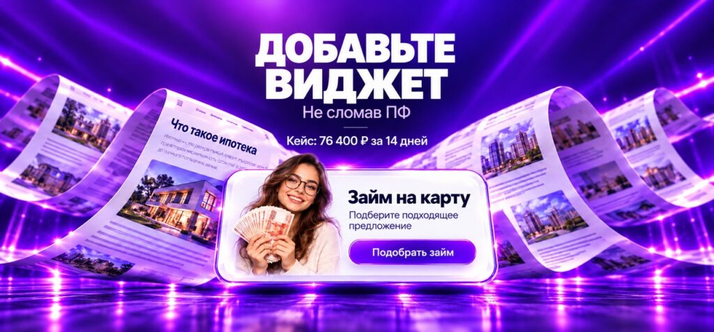 Льёшь трафик на витрину? Как заработать сверху с помощью виджетов